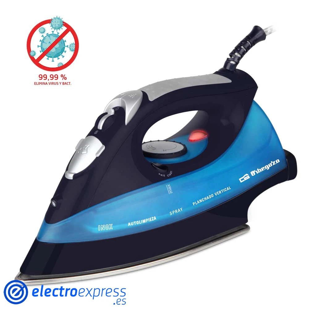 Plancha vapor ORBEGOZO sv2680