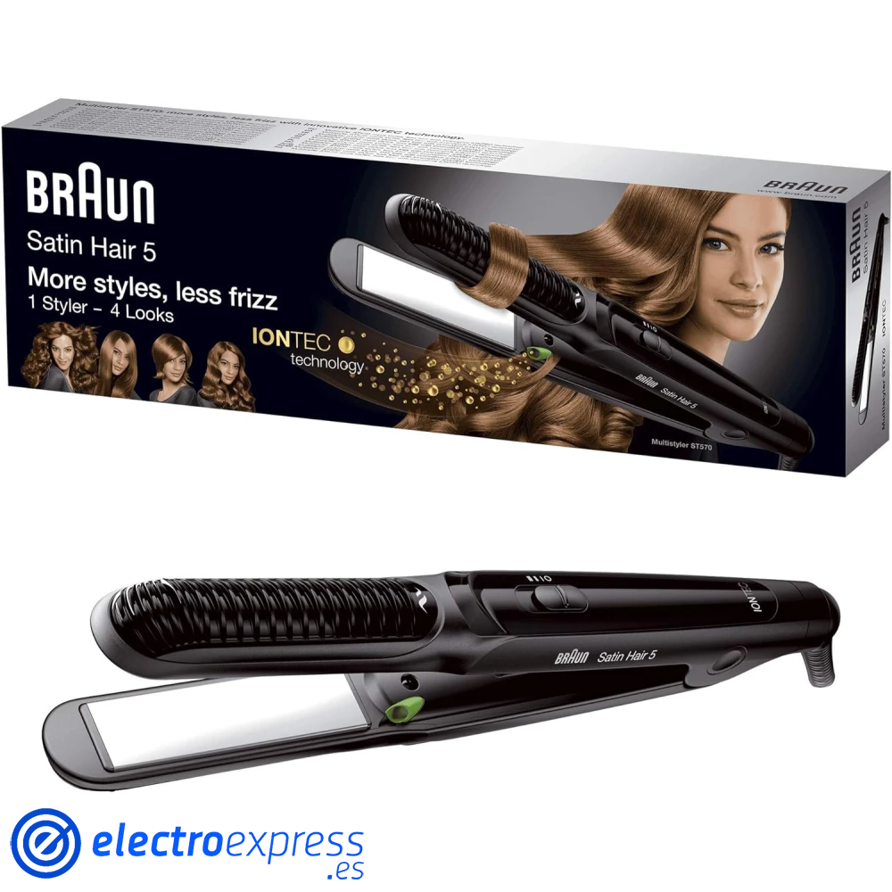 Plancha pelo BRAUN BRST570E