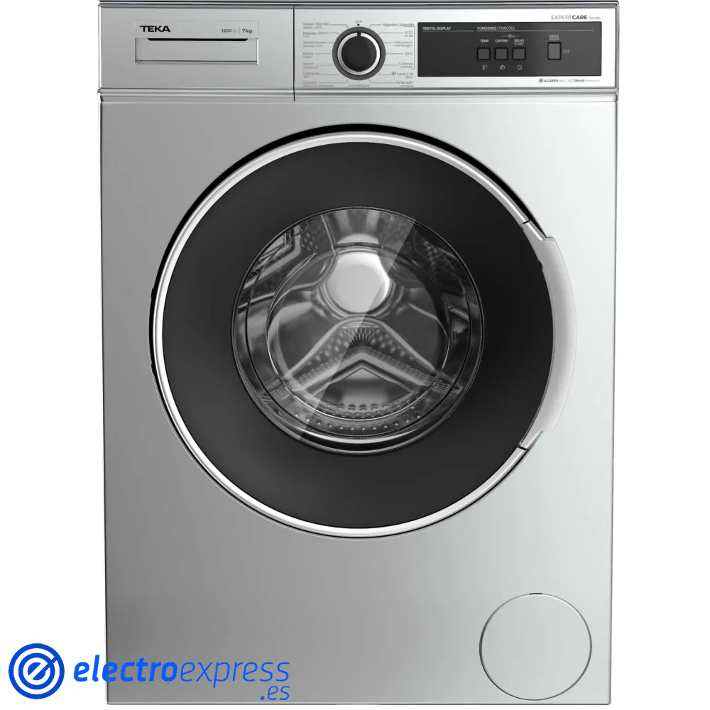 Lavadora inox-titanio-colores