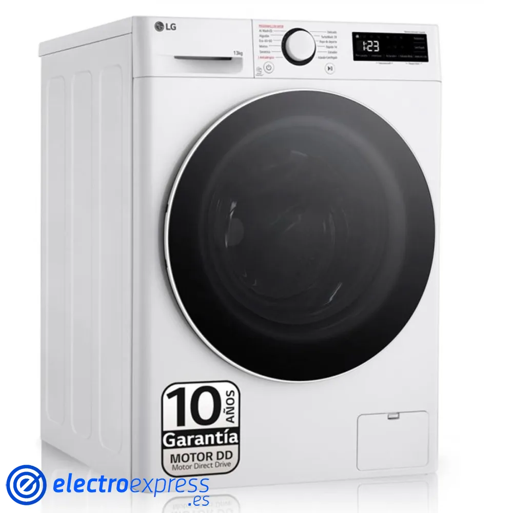 Lavadora mas 10/kg carga front