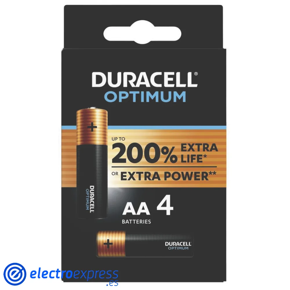 Pilas DURACELL optimum