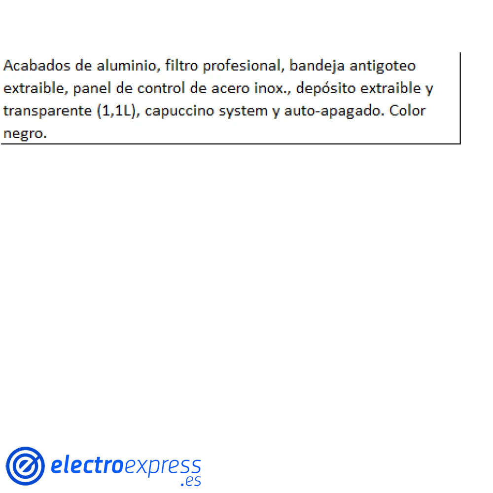 Cafetera delonghi ecp3321bk espresso negro 2 01860500